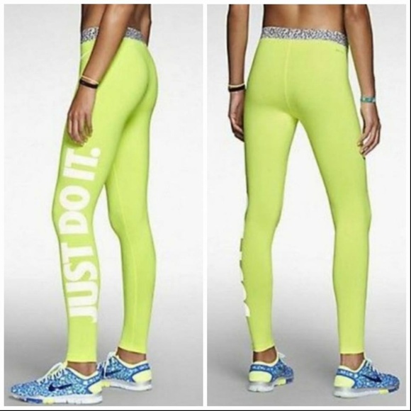 nike neon leggings